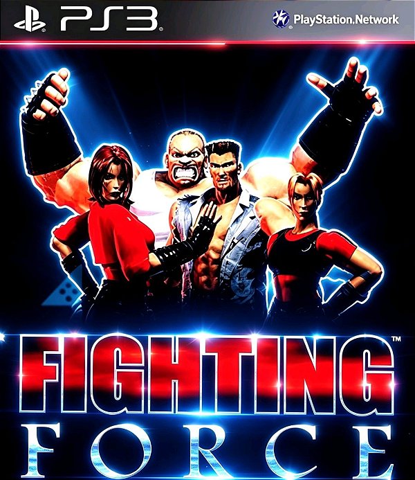 Fighting Force 1 Ps3 (Clássico Ps1) Psn Mídia Digital