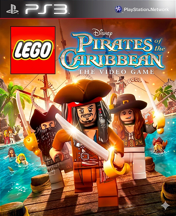 LEGO Piratas Do Caribe ™ Ps3 Psn Mídia Digital
