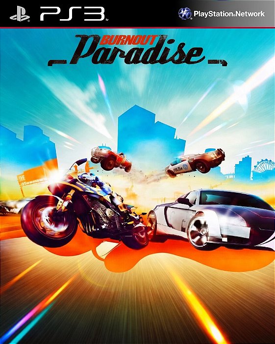 Burnout Paradise Ps3 Psn Mídia Digital