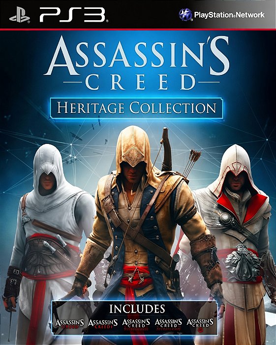 Assassin's Creed Heritage Collection Ps3 Psn mMdia Digital