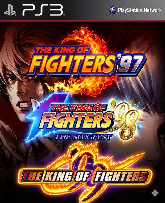 The King Of Fighters 97.98.99 Coleção 3 em 1 ( Ps1 Classic) Ps3 Psn Mídia Digital
