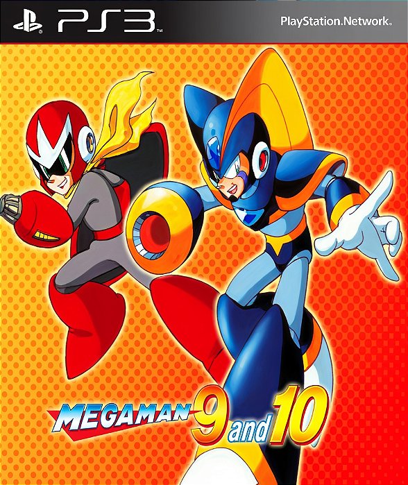 Mega Man 9 e 10 combo Ps3 (PS2 Classic) PSN mídia digital