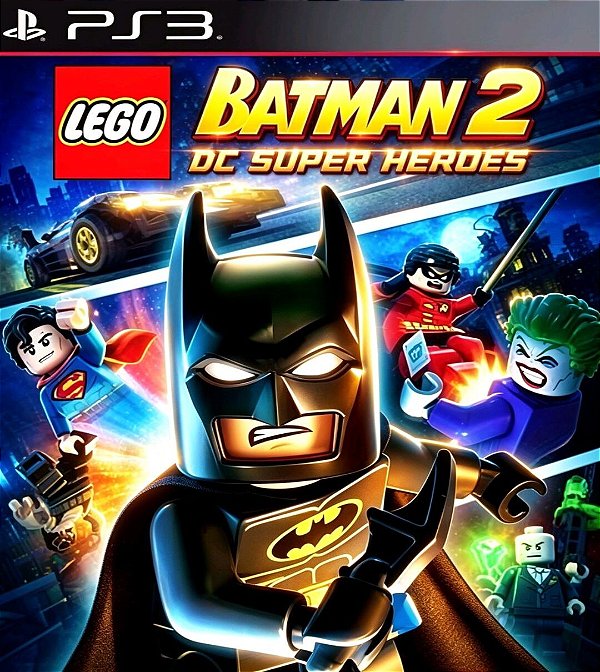 LEGO® Batman 2: DC Super Heroes Ps3 Psn Mídia Digital