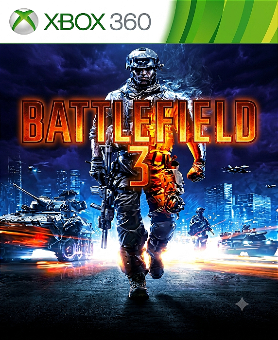Battlefield 3 Xbox 360 Xbox Live Midia Digital