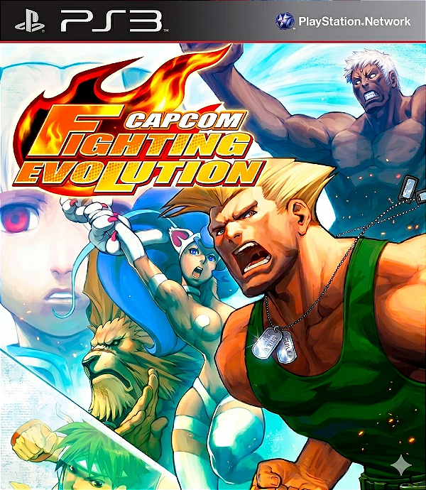 Capcom Fighting Evolution (Clássico Ps2) Ps3 Psn Mídia Digital