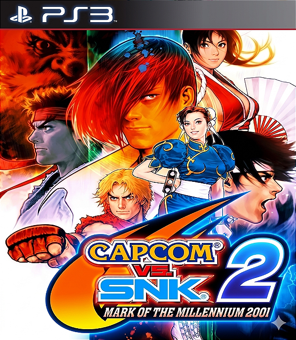 Capcom vs SNK 2 Mark of the Millennium 2001 (Clássico PS2 ) Ps3 Psn Mídia digital