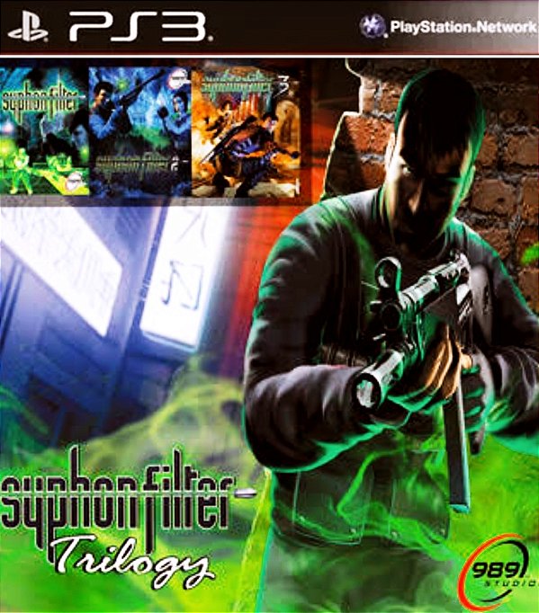 Syphon Filter Trilogia Ps3 (Clássico Ps1) Psn Mídia Digial