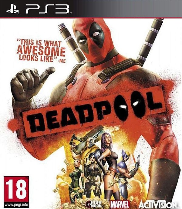 Deadpool Ps3 Psn Mídia Digital