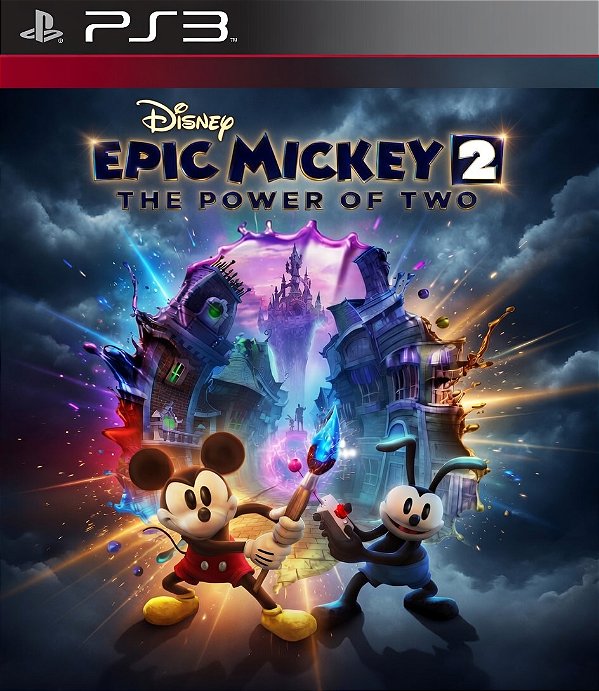 Disney Epic Mickey 2 The Power of Two Ps3 Psn Mídia Digital