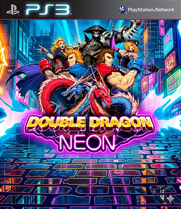 Double Dragon Neon Ps3 Psn Mídia Digital