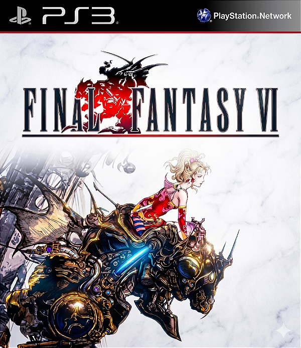 Final Fantasy VI (Clássico Ps1) Ps3 Psn Mídia Digital