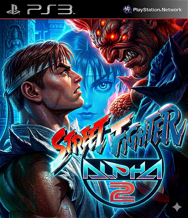 Street Fighter Alpha 2 (Clássico Ps1) Ps3 Psn Mídia Digial