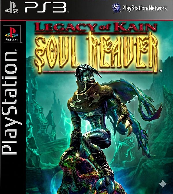 Legacy of Kain Soul Reaver (Clássico Ps1) Ps3 Psn Mídia Digital