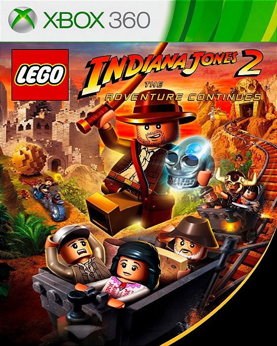 Lego Indiana Jones 2 Xbox 360 Xbox Live Mídia Digital
