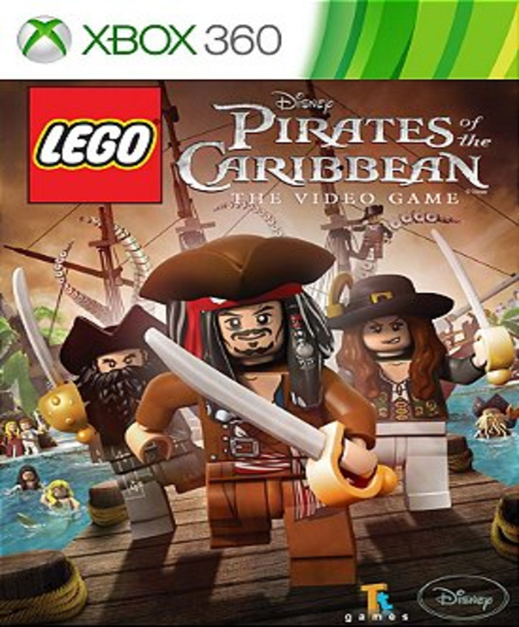 Lego Piratas do Caribe Xbox 360 Xbox Live Mídia Digital
