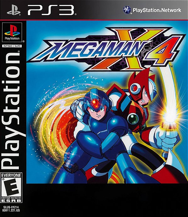Mega Man X4 (Clássico Ps1) Ps3 Psn Midia Digital