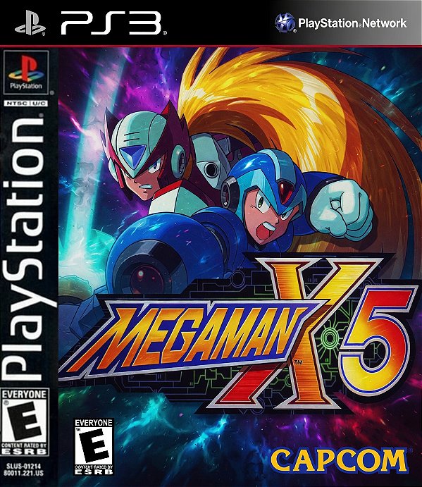 Mega Man X5 (Clássico Ps1) Ps3 Psn Midia Digital