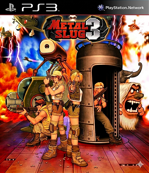 Metal Slug 3 PS3 (Clássico Ps2) Psn Mídia Digital