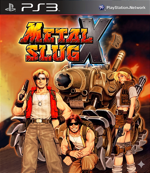 Metal Slug X (Clássico Ps1) Ps3 Psn mídia digital