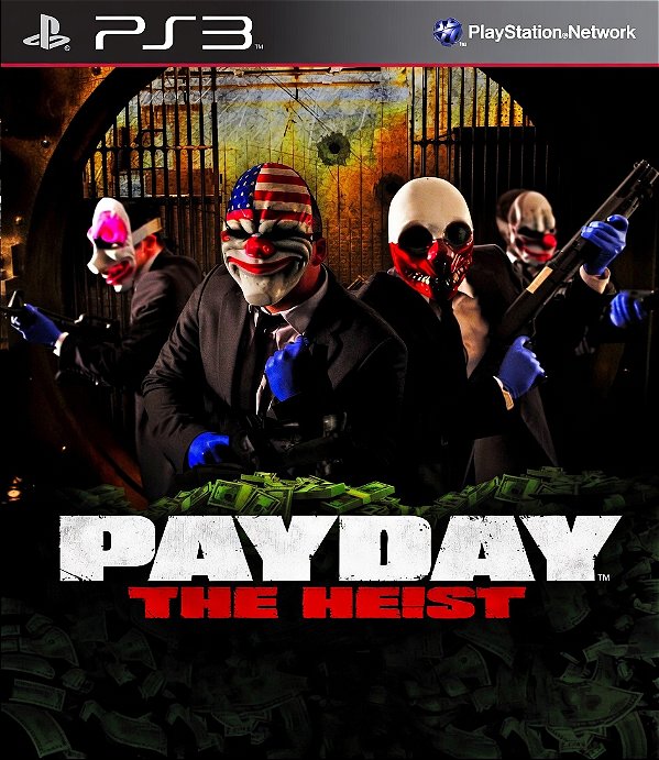 Payday The Heist Ps3 Psn Midia Digital