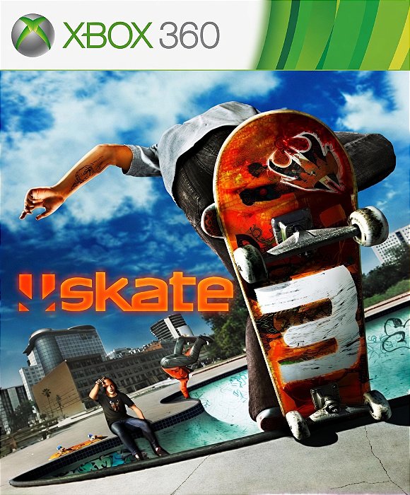 Skate 3 Xbox 360 Xbox Live Mídia Digital