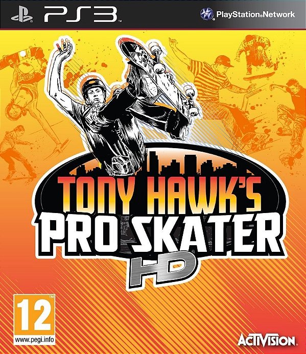 Tony Hawks Pro Skater Hd Skate Ps3 Psn Mídia Digital