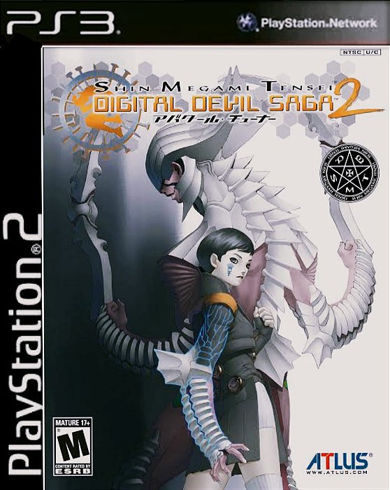 Shin Megami Tensei Digital Devil Saga 2 Ps3 (clássico Ps2) Psn Mídia Digital