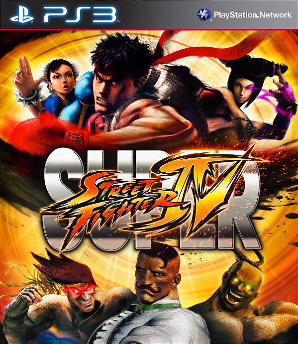 Super Street Fighter IV Ps3 Psn Mídia Digial