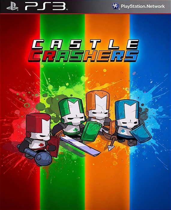 Castle Crashers Ps3 Psn Midia Digital