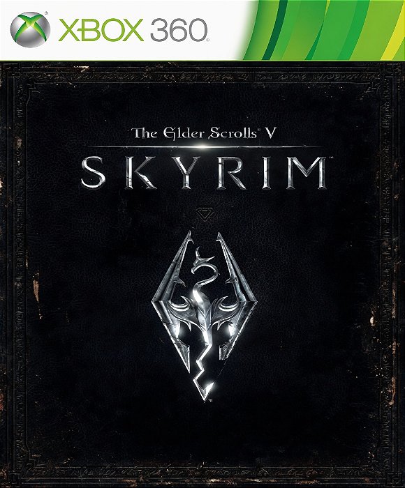 Skyrim 5 -The Elder Scrolls 5 Xbox 360 Xbox Live Midia Digital