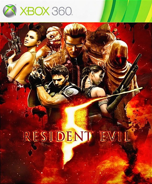 Resident evil 5 Xbox 360 Xbox Live Mídia Digital