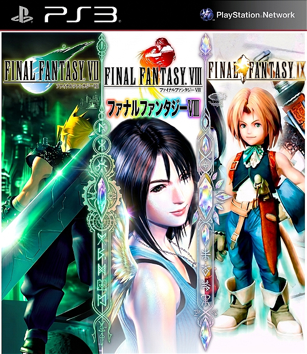 Final fantasy 7.8.9 Coleção Ps3 Psn Mídia Digital
