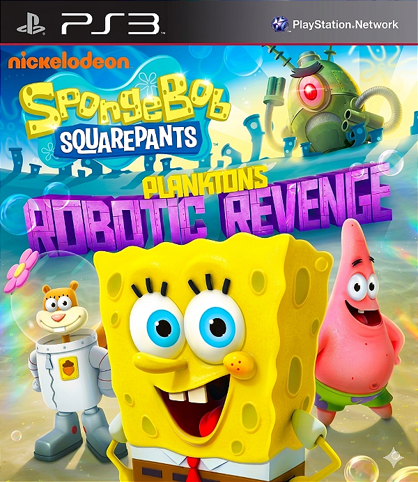 Bob Esponja: Plankton's Robotic Revenge Ps3 Psn Midia Digital