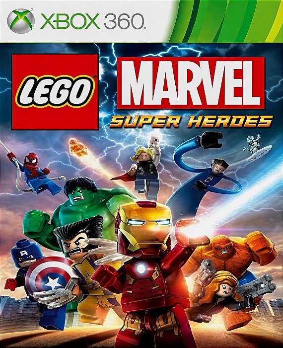Lego Marvel Super Heroes Xbox 360 Xbox Live Mídia Digital