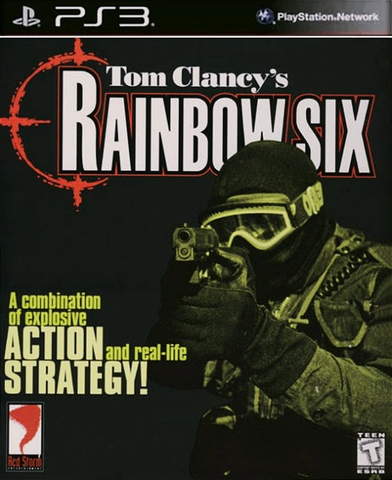 Tom Clancy's Rainbow Six Ps3 (clássico ps1) Psn Midia Digital