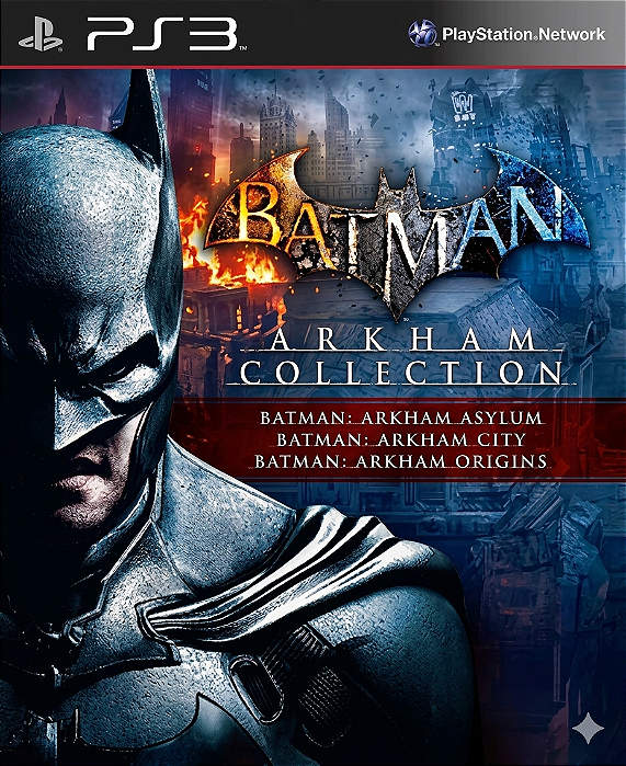 Batman Arkham Collection Ps3 Psn Midia Digital