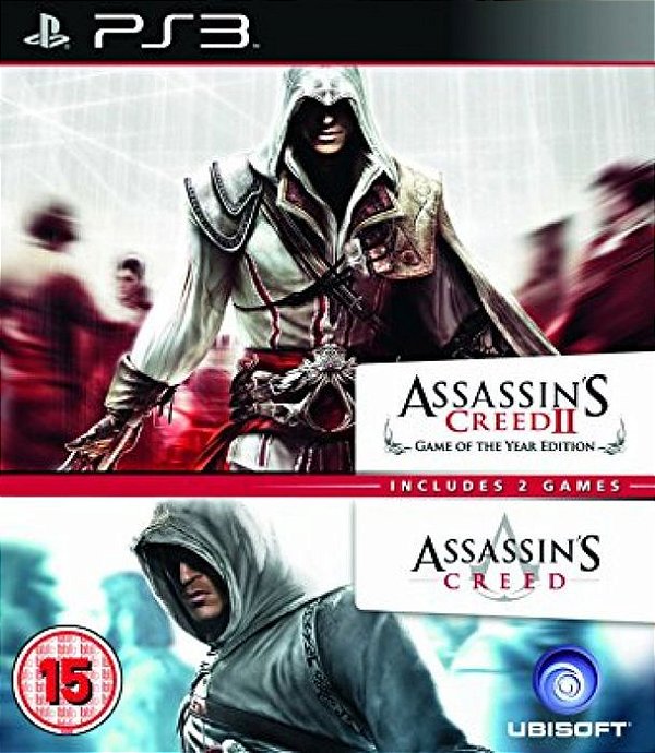 Assassin's Creed 1 e 2™ Dual Pack Ps3 Psn Mídia Digital