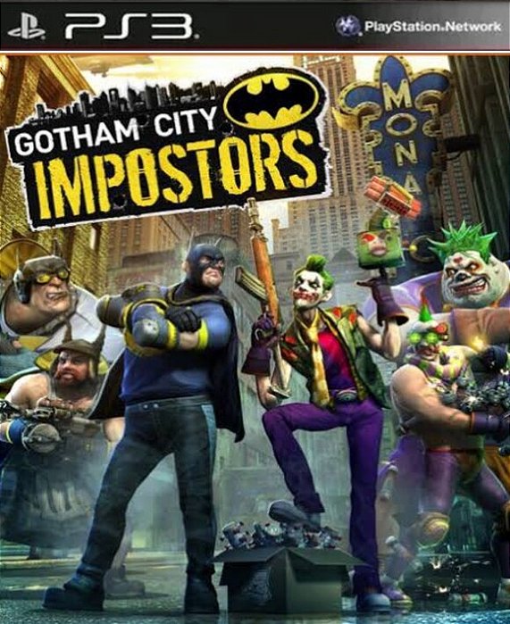 Gotham City Impostors Ps3 Psn Midia Digital
