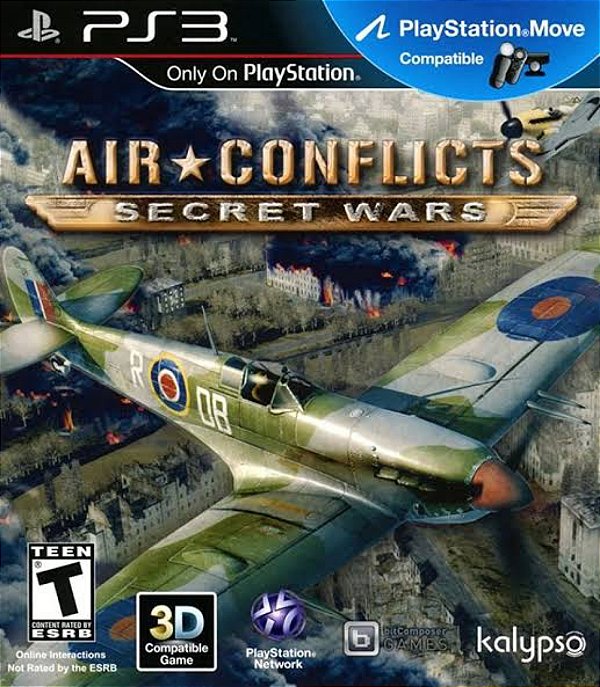 Air Conflicts Secret Wars Ps3 Psn Midia Digital