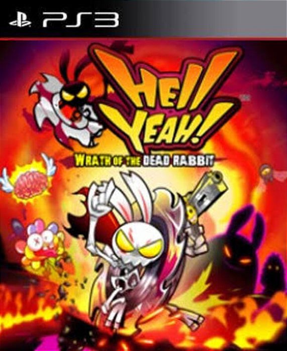 Hell Yeah! Wrath Of The Dead Rabbit Ps3 Psn Mídia Digital