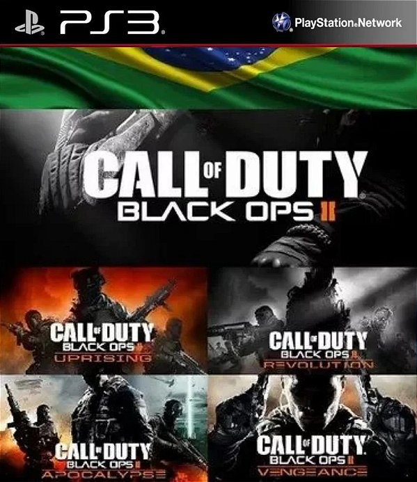 Call of Duty Black Ops 2 + Season Pass (todas as dlcs) Ps3 Psn Midia Digital