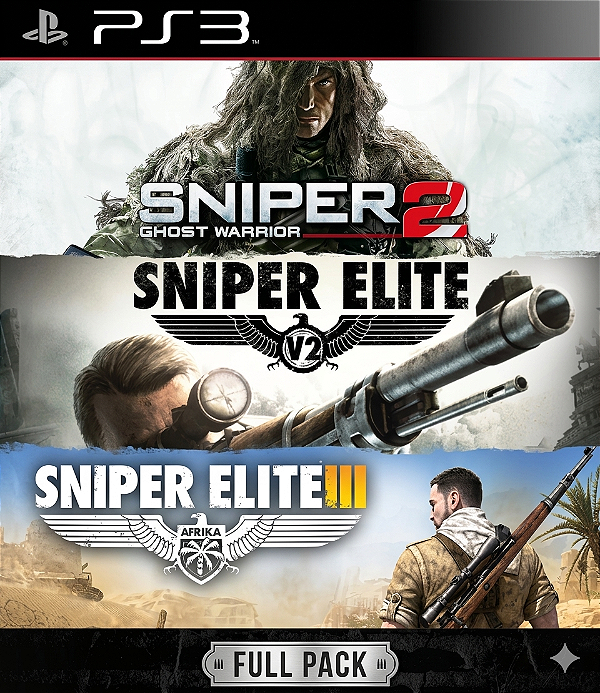 Sniper Elite Combo (3em1) Ps3 Psn Mídia Digital