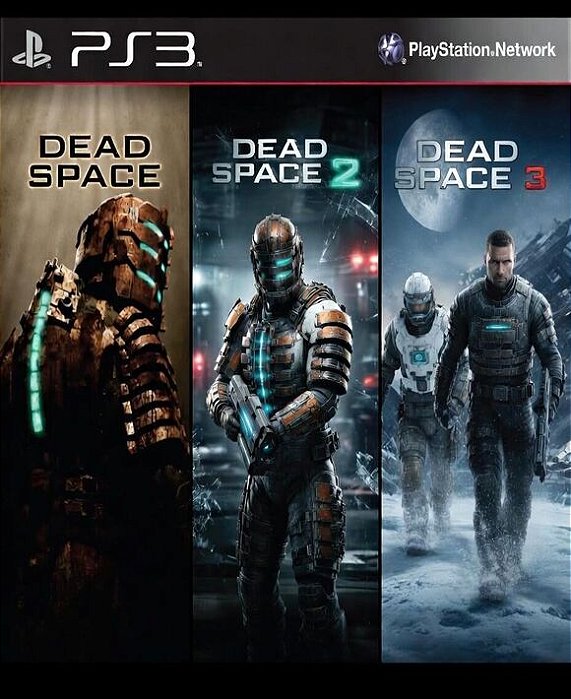 Dead Space 1 2 3 Trilogia Ps3 Psn Mídia Digital