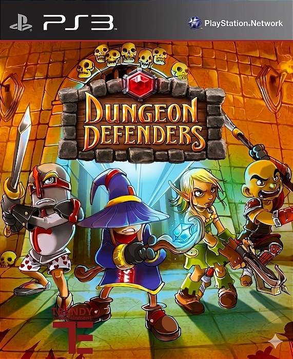 Dungeon Defenders Ps3 Psn Midia Digital