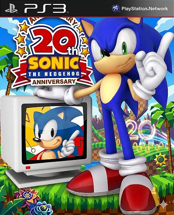 Sonic The Hedgehog 20th Anniversary Ps3 Psn Mídia Digital