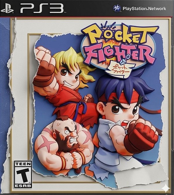 Pocket Fighter Ps3 Psn Mídia Digital