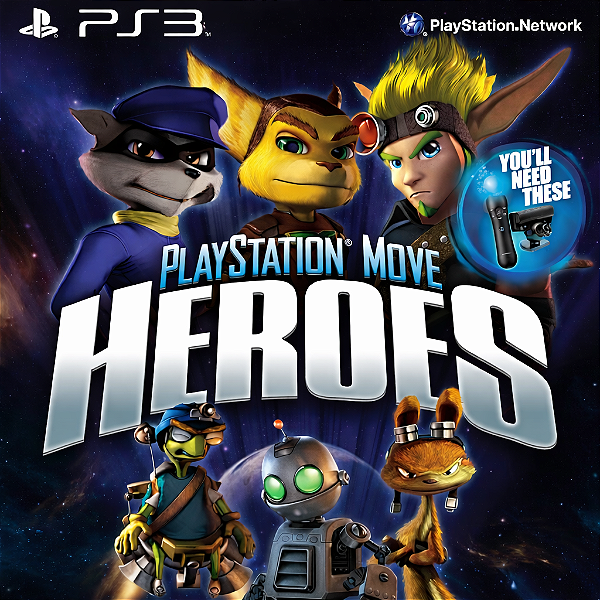 Playstation Move Heroes Ps3 Psn Mídia Digital