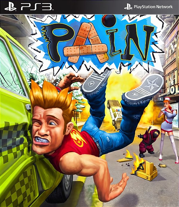 Pain Game+Amusement Park Dlc Pack Ps3 Psn Mídia Digital