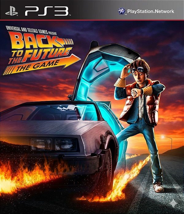 Back To The Future The Game / De Volta Para Futuro Ps3 Psn Mídia Digital