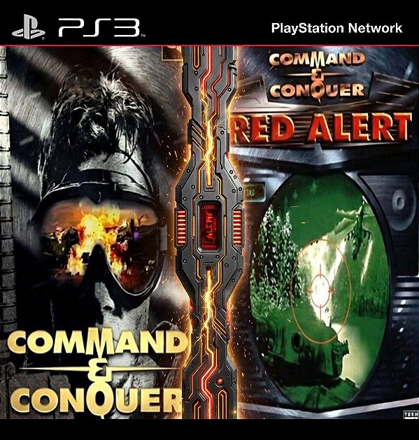 Command & Conquer + Command & Conquer Red Alert Ps3 Psn Mídia Digital